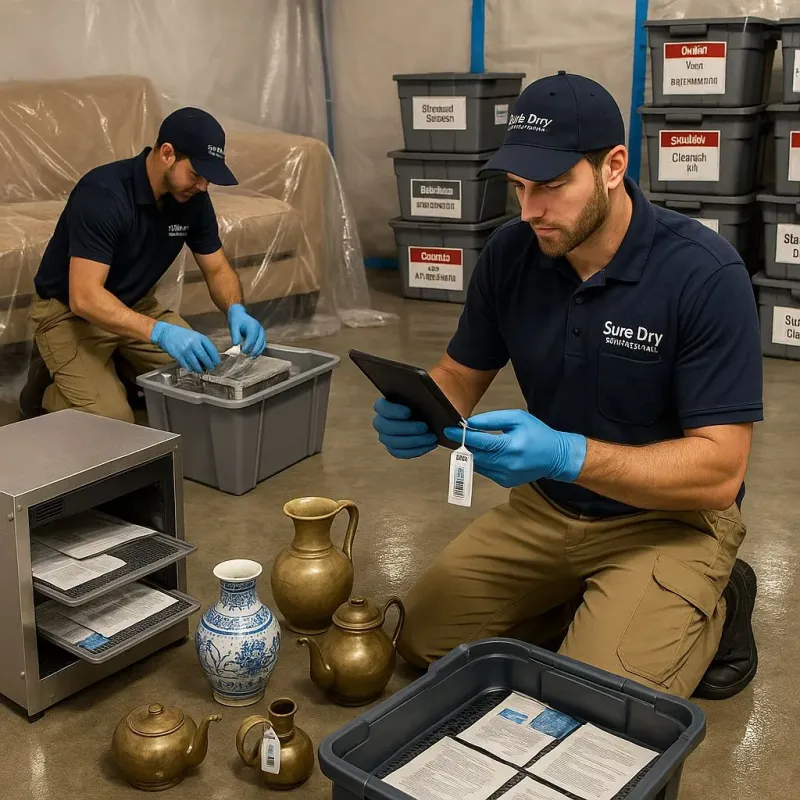 Content Protection and Restoration process in Charlestown, IN