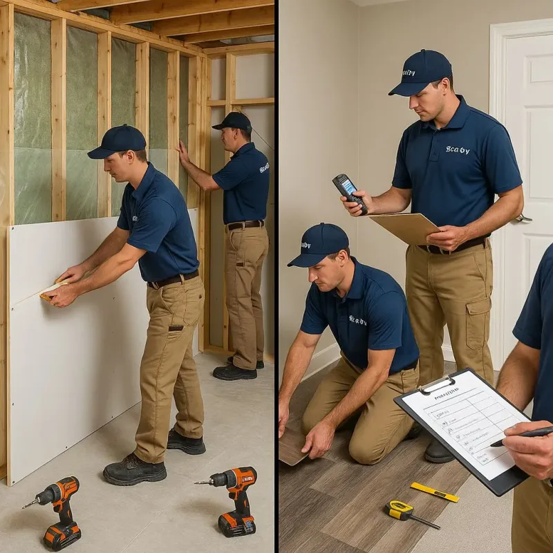 Repairs and Reconstruction process in Charlestown, IN