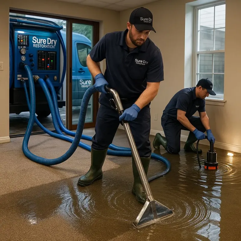 Water Extraction and Removal process in Charlestown, IN
